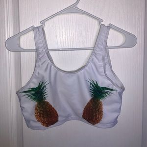 Pineapple Bikini Top